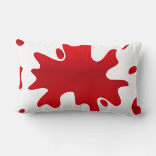 Red stänk lumbarkudde