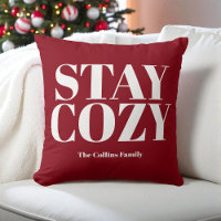 Red Stanna Mysigt Festive Typography White Family 