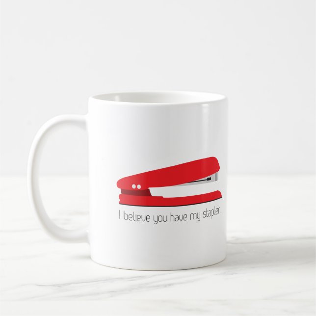 Red Stapler Mugg (Vänster)