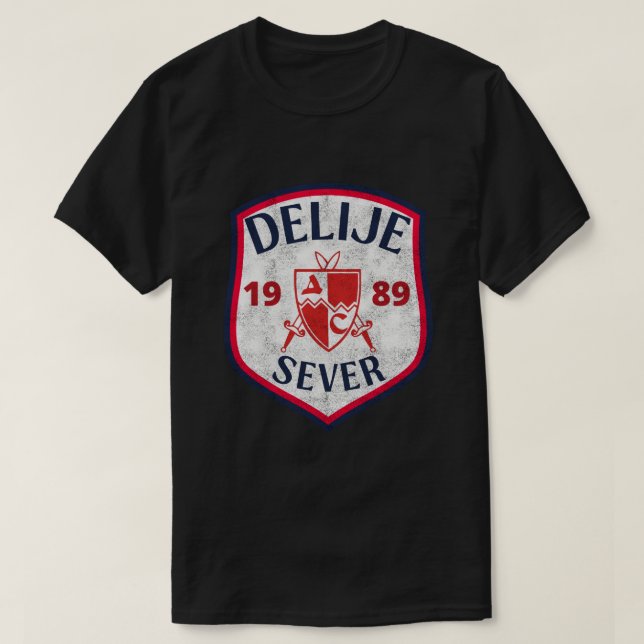Red Star Belgrad Fläkt T Shirt (Design framsida)