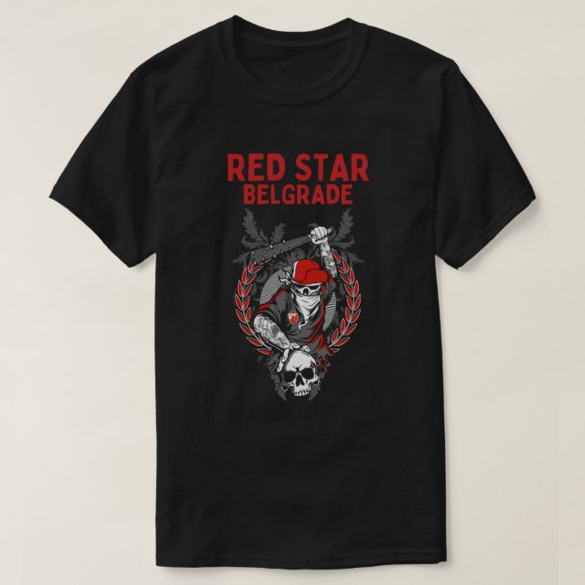 Red Star Crvena Zvezda T Shirt (Design framsida)