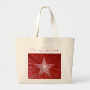 Red Star 'God jul jumbo tobag Tygkasse