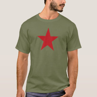 Red Star Grönt Army T-Shirt