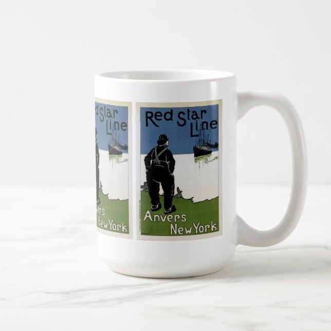 Red Star Line Kaffemugg (Höger)