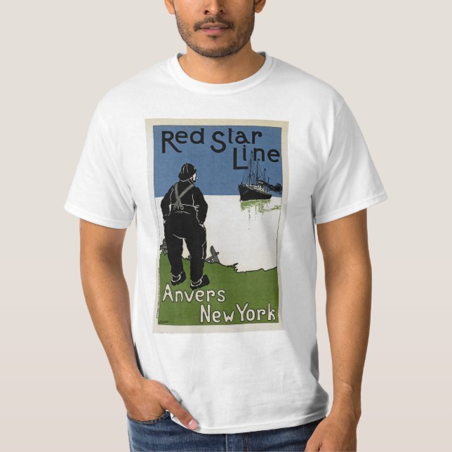 Red Star Line T-shirt (Framsida)