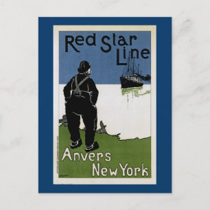 Red Star Line Vykort