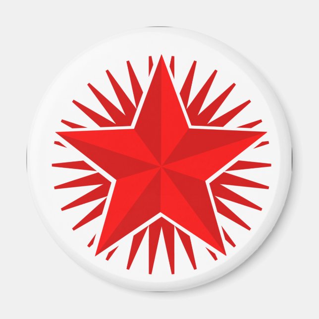 Red Star Magnet (Framsidan)