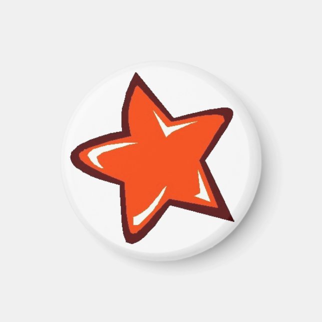 Red Star Magnet (Framsidan)
