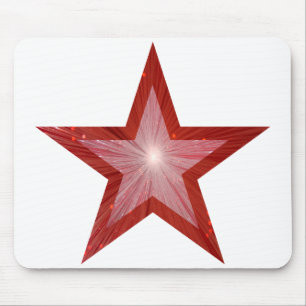 Red Star moussepad white Musmatta