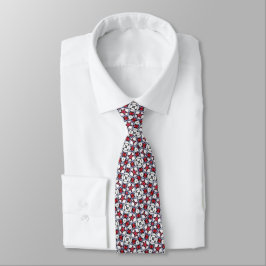 Red Star Party Neck Tie Slips