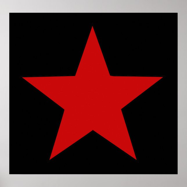 Red Star Poster (Framsidan)