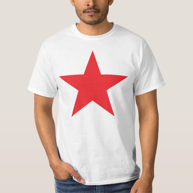 RED STAR T SHIRT (Framsida)