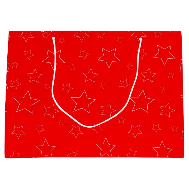 Red Stars Gift Bag (Framsidan)