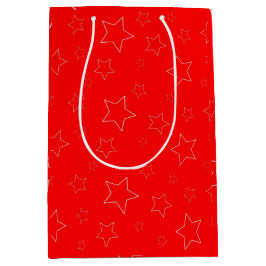 Red Stars Gift Bag