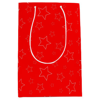 Red Stars Gift Bag