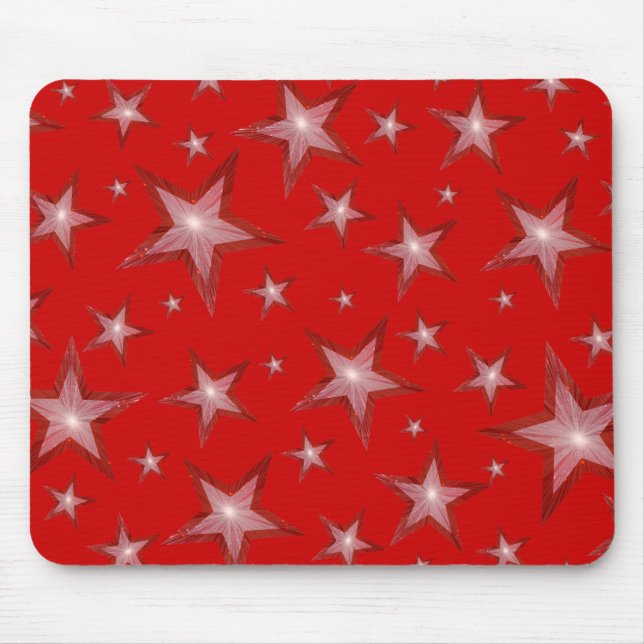 Red Stars moussepad red Musmatta (Framsidan)