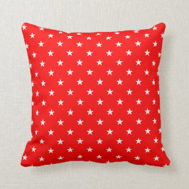 Red Stars Pillow Kudde