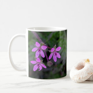 Red Stem Filaree Flowers Mugg