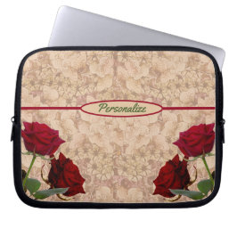 Red Stem Ro Romantic Personalize bärbar dator Laptop Fodral