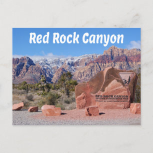 Red Sten Canyon Las Vegas Nevada United Stater USA Vykort
