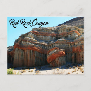 Red Sten Canyon Las Vegas Nevada United Stater USA Vykort