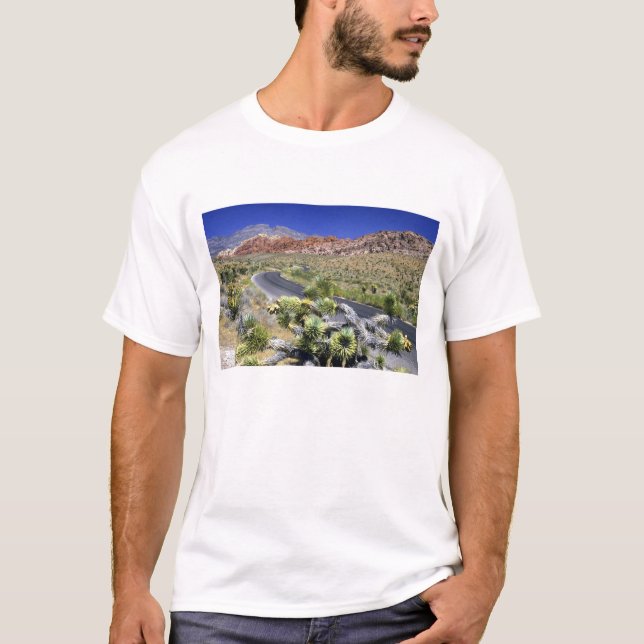Red Sten Canyon National Conservation Area, Las T Shirt (Framsida)