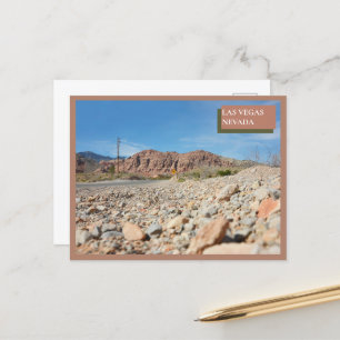 Red Sten Canyon Nature Las Vegas Nevada Desert Vykort