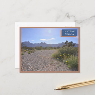 Red Sten Canyon Nature Las Vegas Nevada Desert Vykort