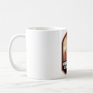 Red Sten Canyon Nevada Desert Cowboy Kaffemugg