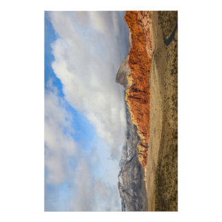 Red Sten Canyon Nevada liggande Fototryck