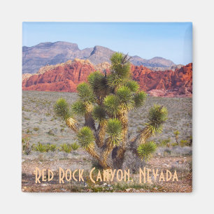 Red Sten Canyon Nevada Magnet