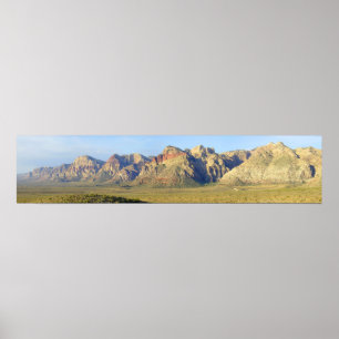 Red Sten Canyon Poster