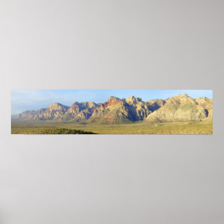 Red Sten Canyon Poster