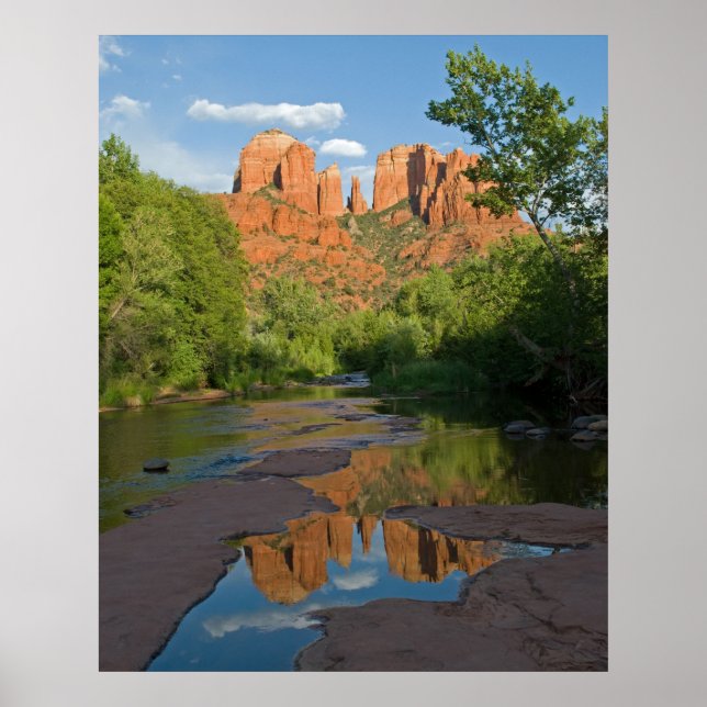 Red Sten Crossing in Sedona 4160 Poster (Framsidan)