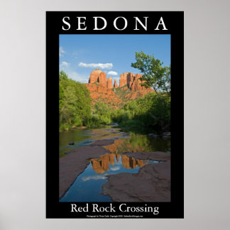 Red Sten Crossing in Sedona 4160 Poster
