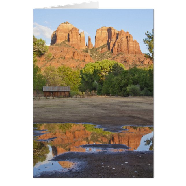 Red Sten Crossing Sedona, Arizona Hälsningskort (Framsidan)
