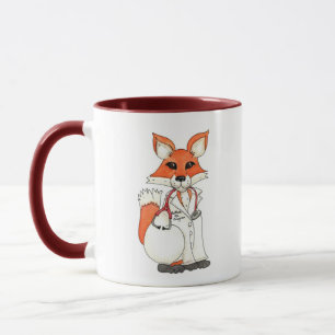 Red Sten Fox Mugg