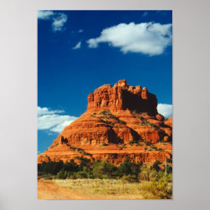 Red Sten nära Sedona - Poster
