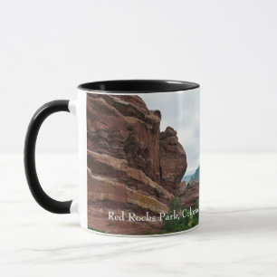 Red Sten Park och Mountain Range Mugg