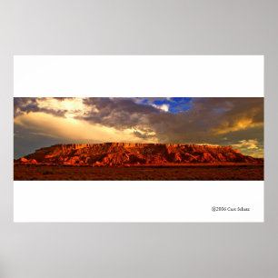 Red Sten Poster