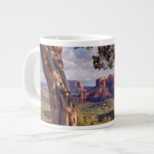 Red Sten | Sedona Arizona Jumbo Mugg (Framsida vänster)