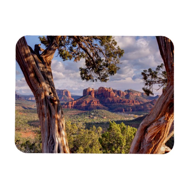Red Sten | Sedona Arizona Magnet (Horisontell)