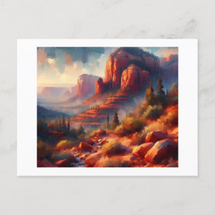Red Sten Sedona Vykort