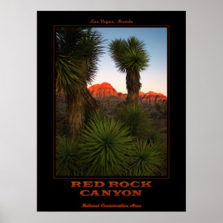 Red Sten Sunrise Poster