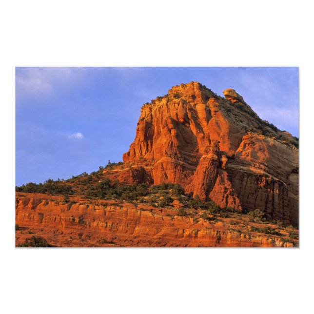 Red Sten vid Sterling Canyon i Sedona Arizona Fototryck (Framsidan)