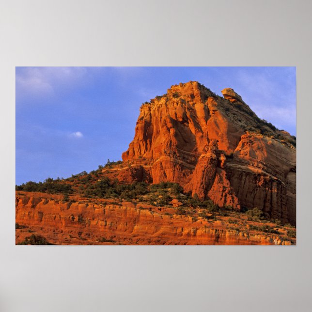 Red Sten vid Sterling Canyon i Sedona Arizona Poster (Framsidan)