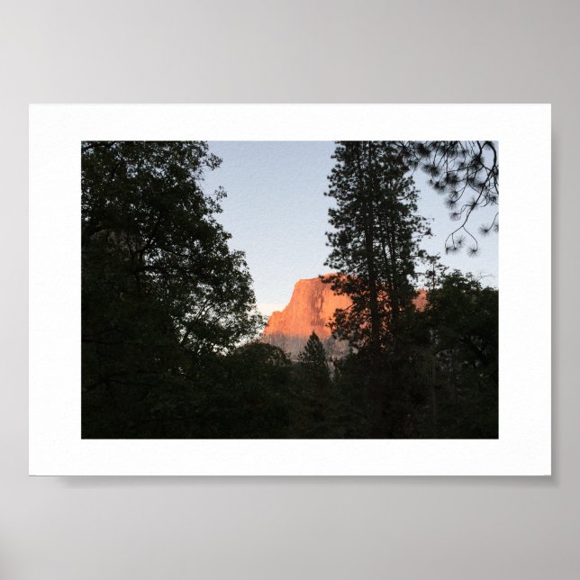 Red Sten Yosemite Valley Poster (Framsidan)