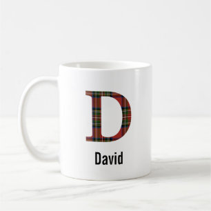 Red Stewart Play Monogram D Mugg