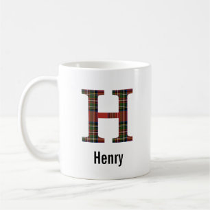 Red Stewart Play Monogram H Mugg