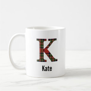 Red Stewart Play Monogram K Mugg